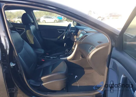 2014 Hyundai Elantra Limited z USA, uszkodzony, nr VIN 5NPDH4AEXEH474060